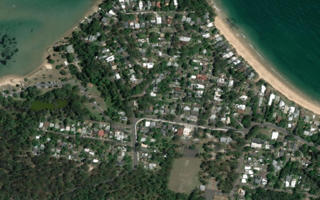 Bonnie Vale Campground Satellite Aerial View
