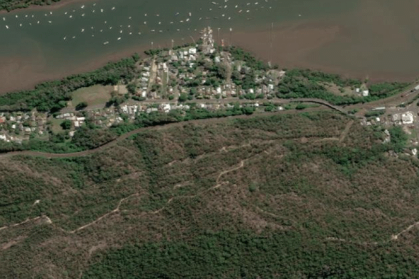 Brooklyn (McKell Park & Hawkesbury River) Satellite Aerial View