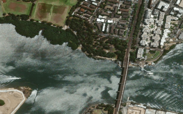 Meadowbank Wharf Satellite Aerial View